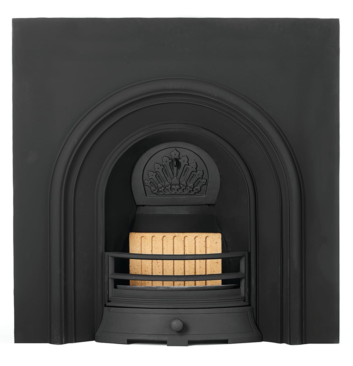 Wandsworth Black Cast Iron Arched Insert